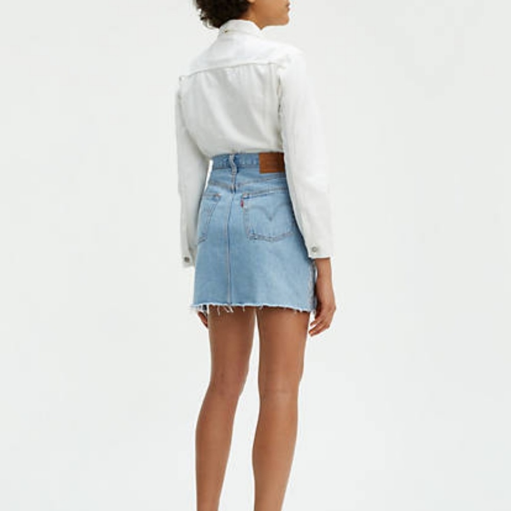 Levis Deconstructed Skirt - Picture 2 of 7